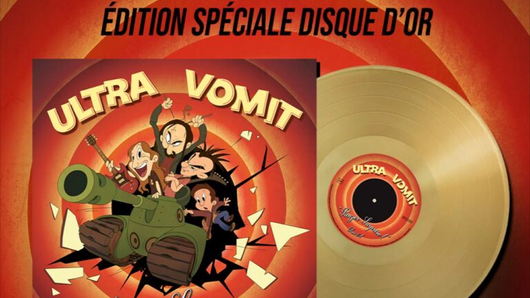 Ultra Vomit célèbre le disque d’or de Panzer Surprise! avec une édition spéciale vinyle doré et prépare une tournée exceptionnelle pour 2026