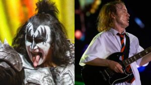 “Il n’avait pas de dents de devant” : Gene Simmons (Kiss) raconte sa première rencontre avec Angus Young (AC/DC)