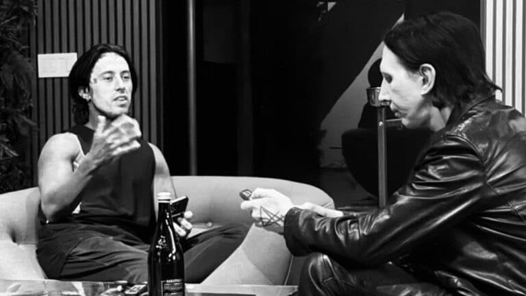 Ronnie Radke et Marilyn Manson ensemble sur une photo : vers une collaboration ?