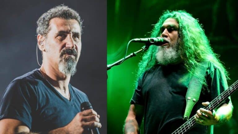“J’ai perdu mon sang-froid lorsqu’un bagel m’a frappé au visage” : Serj Tankian parle de la tournée de System Of A Down en première partie de Slayer