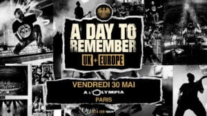 A Day To Remember revient à Paris : Un concert unique à l’Olympia pour défendre Big Ole Album Vol. 1