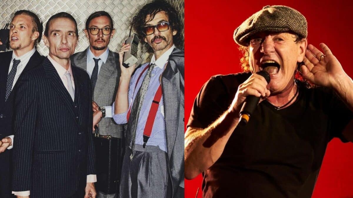 “Oui, AC/DC a existé. Mais on doit continuer à faire vivre le rock aujourd’hui” : Justin Hawkins, chanteur du groupe The Darkness, estime que le rock doit “se réveiller”