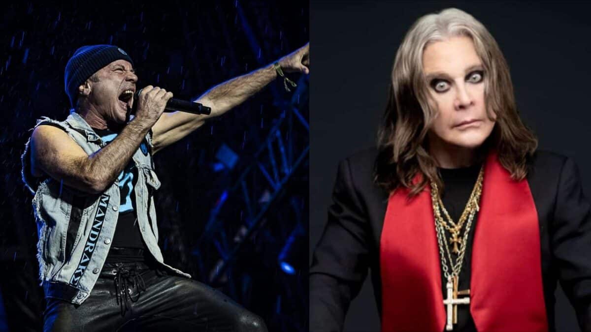 “Tu le distrais, je le frappe” : ce soir-là, Bruce Dickinson et Ozzy Osbourne ont envisagé de “piquer un taxi”…