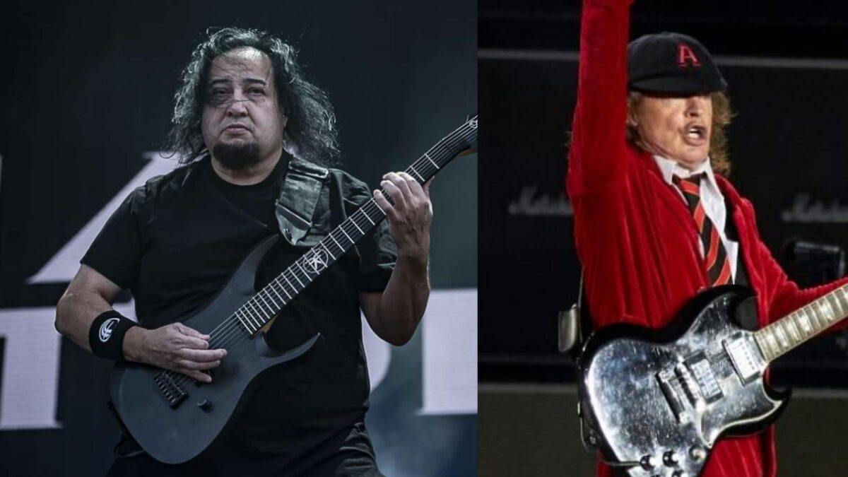 « C’est en voyant Angus Young que j’ai eu le déclic » : Dino Cazares (Fear Factory) parle de ses plus grandes influences à la guitare