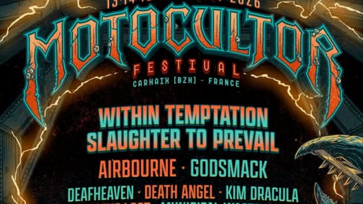 Motocultor 2026 : Within Temptation en tête d’affiche, aux côtés de Cryptopsy, Chelsea Grin et plus encore