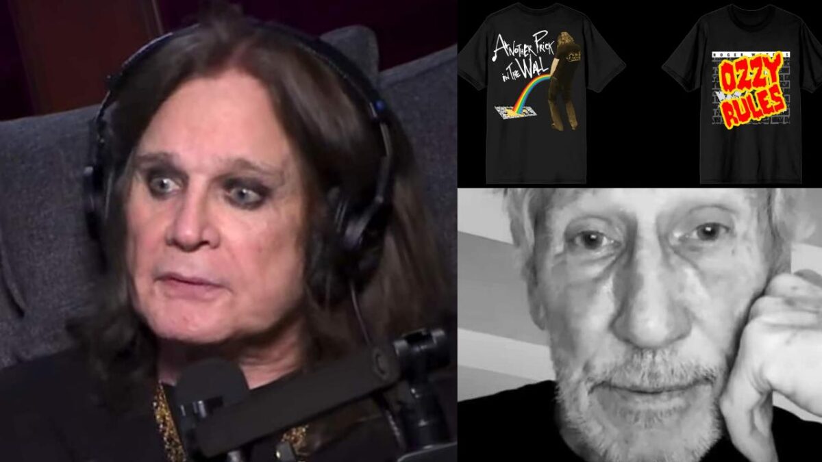 La réponse acide des Osbourne à Roger Waters : un t-shirt « Another Prick in the Wall »