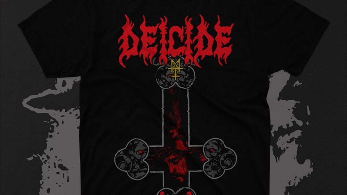 Deicide et Hate Couture dévoilent un t-shirt exclusif pour le Hellfest