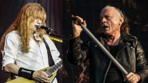 « J’avais besoin d’espoir, et il m’en a donné » : Dave Mustaine raconte les mots de Bruce Dickinson pendant son cancer