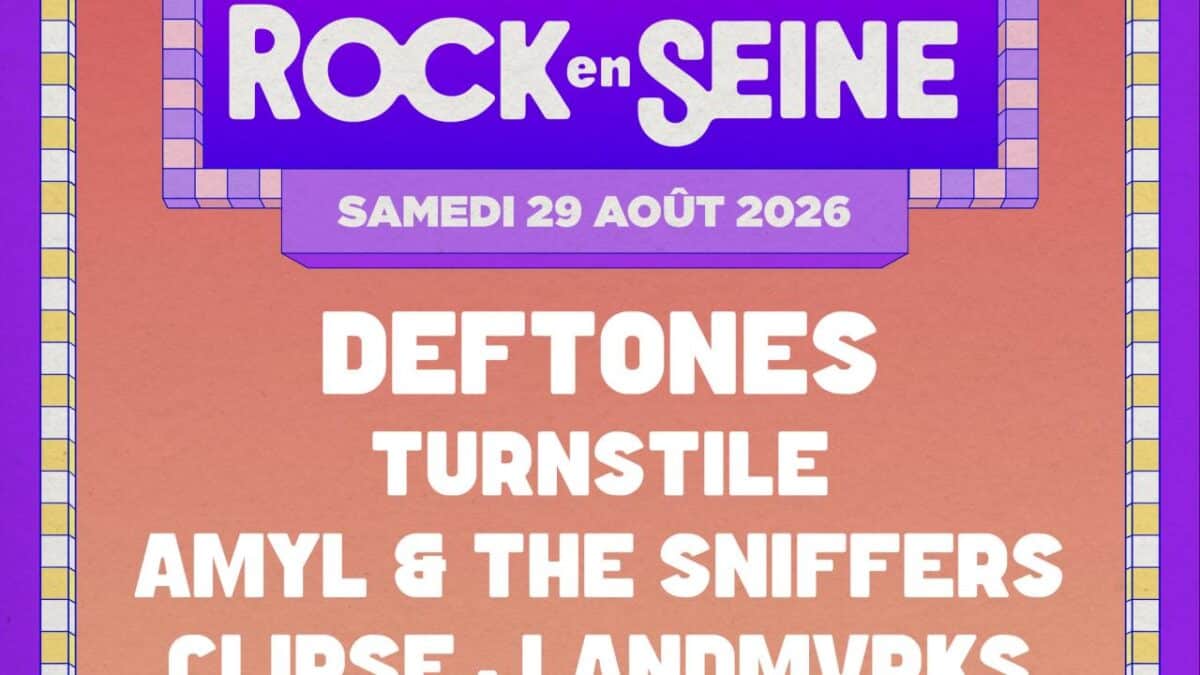 Jeu-concours Rock en Seine 2026 : gagnez vos places pour voir Deftones, Turnstile et Landmvrks !