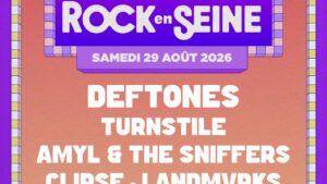 Jeu-concours Rock en Seine 2026 : gagnez vos places pour voir Deftones, Turnstile et Landmvrks !