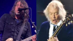 « Bienvenue dans mon p* de rêve d’enfance ! » : Dave Grohl (Foo Fighters) ouvre pour AC/DC à Saint-Louis