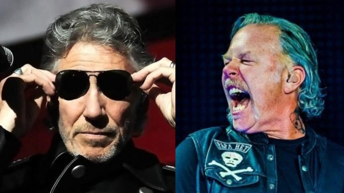 « C’est un c*nnard fini » : Roger Waters (Pink Floyd) s’en prend violemment à James Hetfield (Metallica)